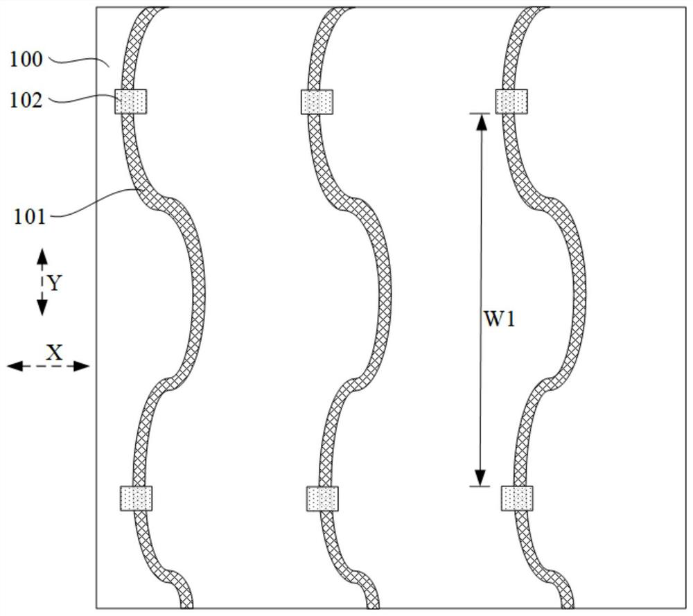 Wiring structure and stretchable display device