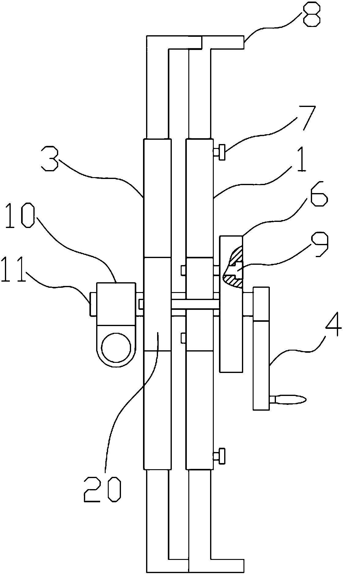 Large pipeline inner wall welding tool