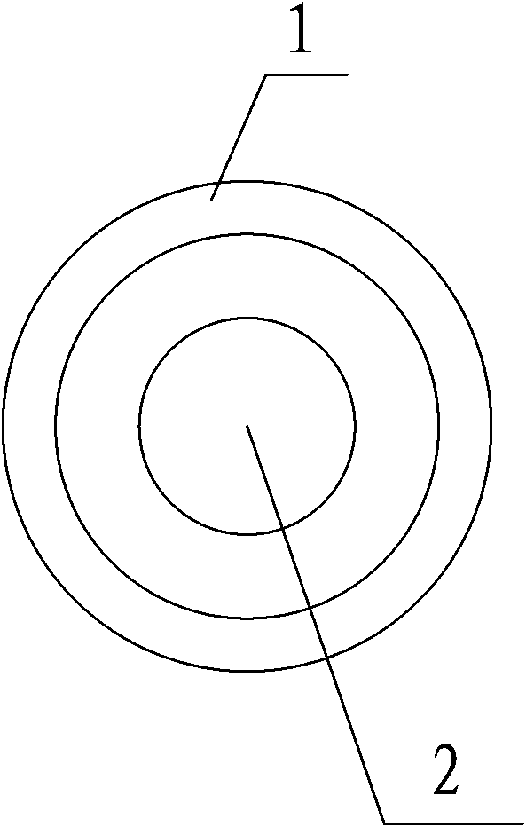 Light-emitting diode (LED) indoor illumination optical lens