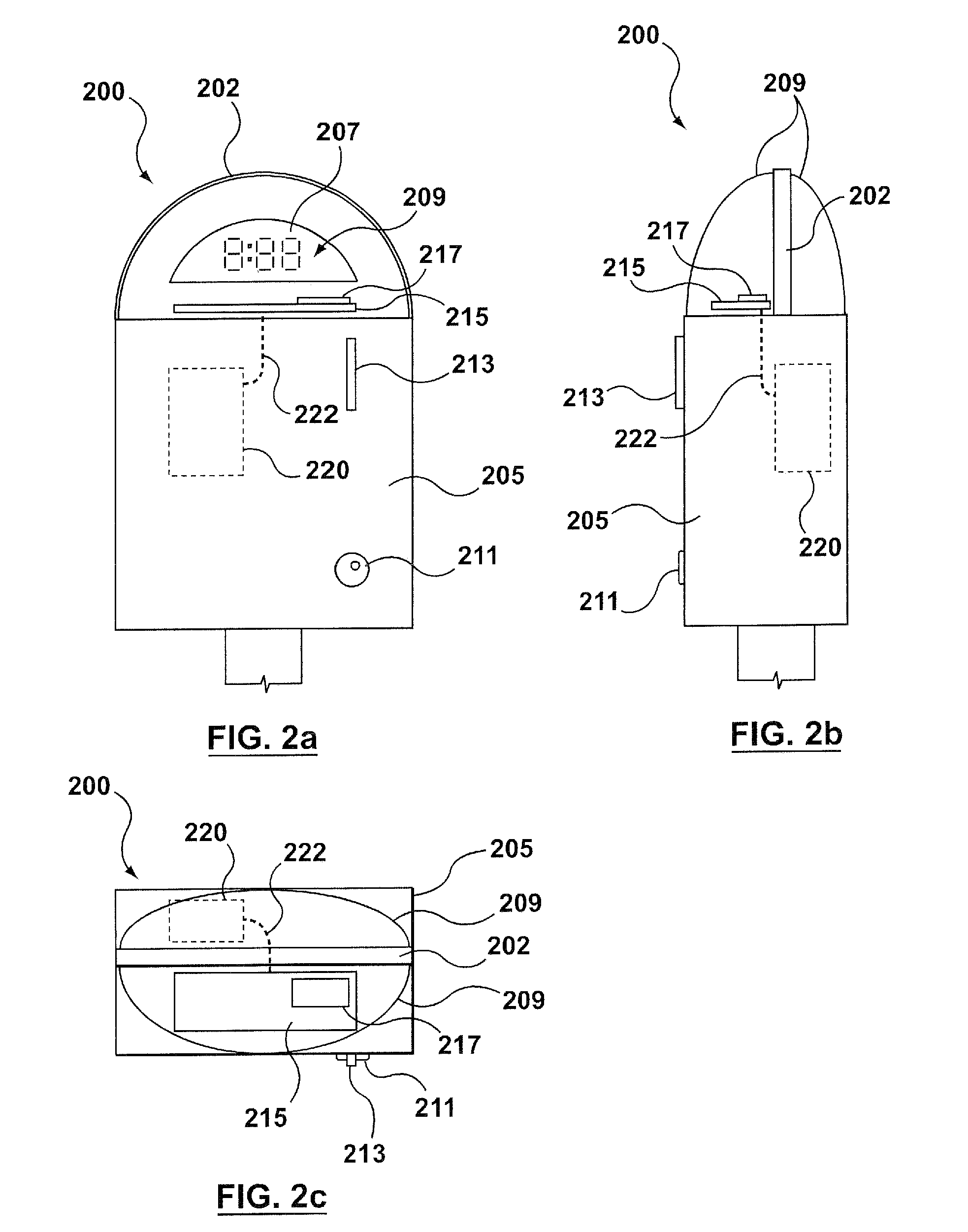 Data collection system for electronic parking meters