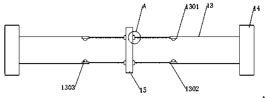 An adjustable creasing device for corrugated paper