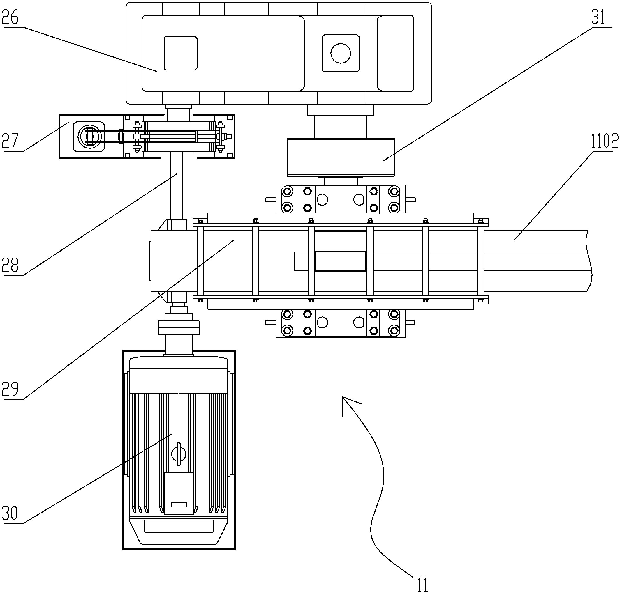 A multi-purpose single arm portal crane