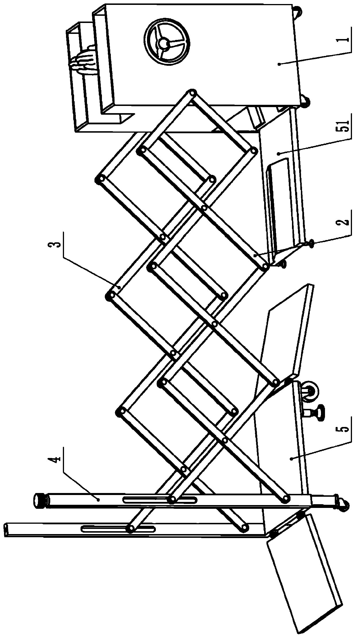 Anti-falling rehabilitation device for old people