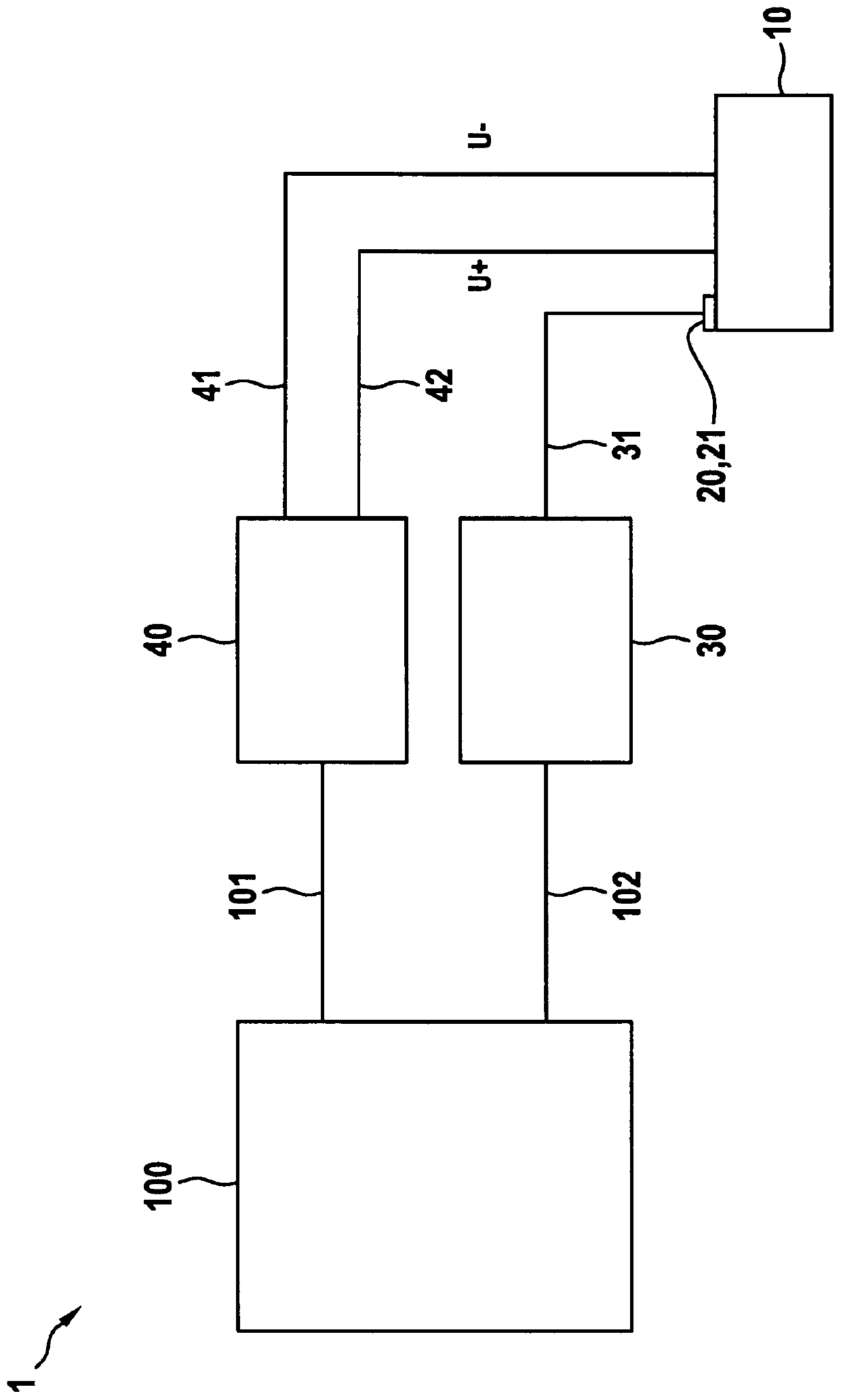 Method and device for determining operating temperature, operating method for battery cell, control unit for battery cell, and working device