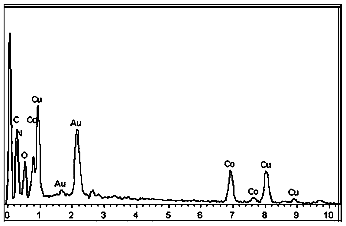 Porous carbon fiber loading transition metal oxide, biosensor and preparing method of porous carbon fiber loading transition metal oxide