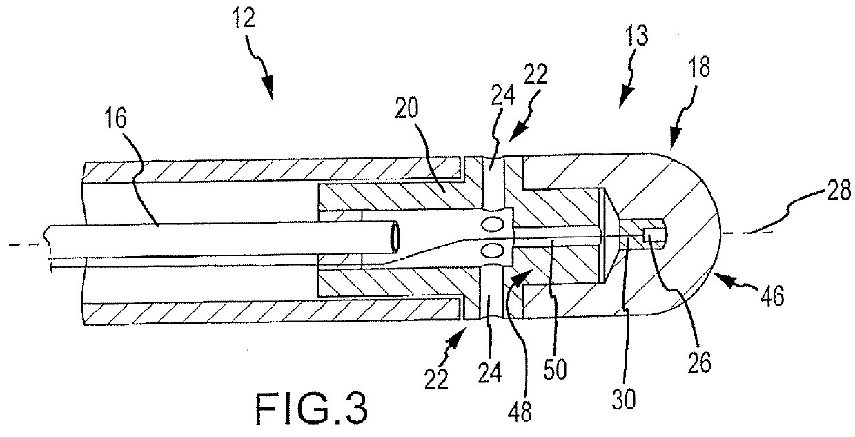 Irrigated ablation electrode assembly and method for control of temperature