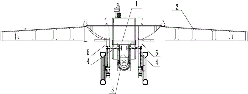 High-ground-clearance four-wheeled tillage machine