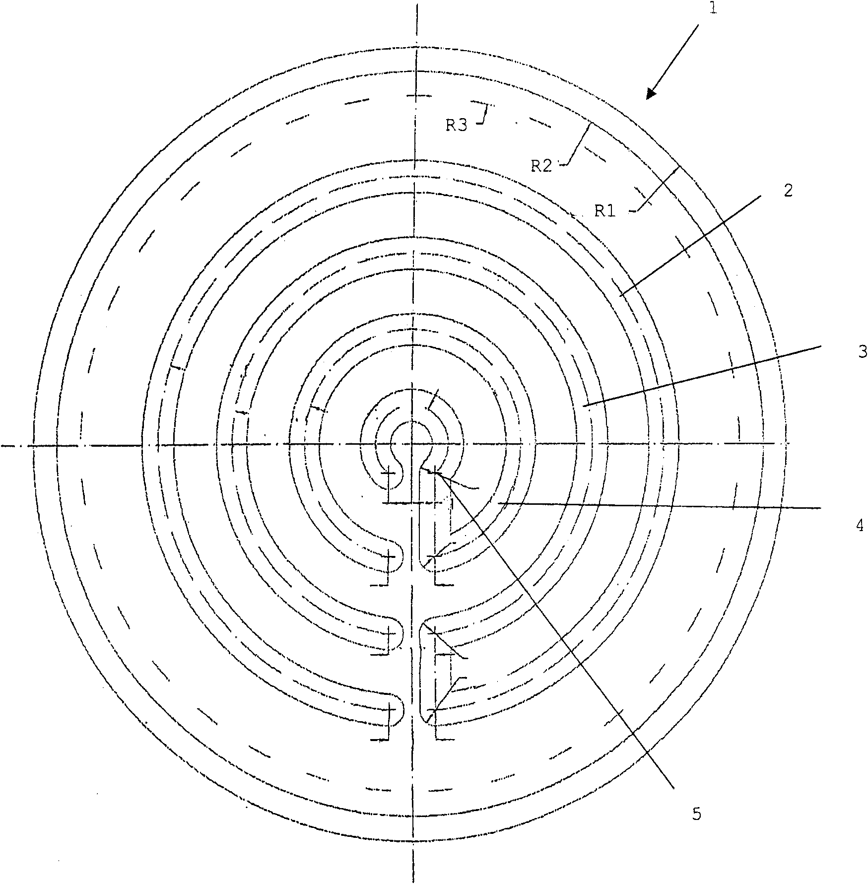 Method and device for continuous melting or refining of melt