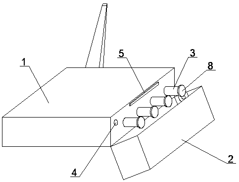 Router with line concentration function