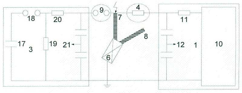 Alternating current, direct current and impulse joint superposition test method for extra-high voltage transmission level equipment used in high-altitude area