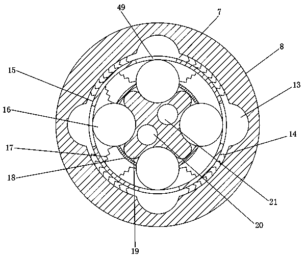 Multi-function double-layer civil defense door device