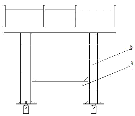 Ship stern boring platform