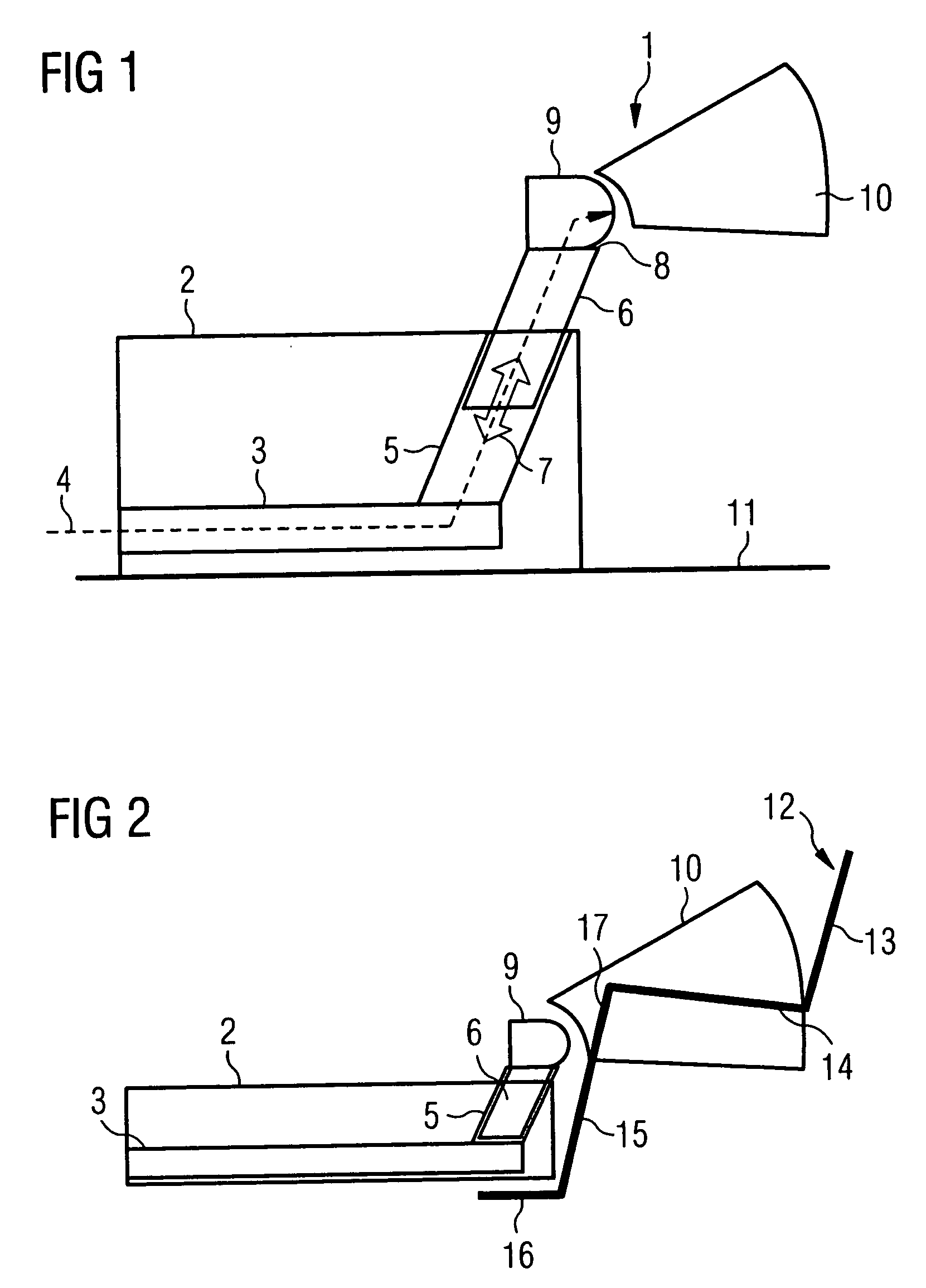 Ventilation device for the rear region of a motor vehicle