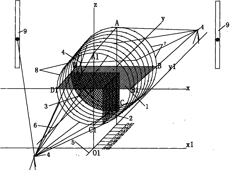 Application method of electronic total station apparatus to ellipticity of submarine