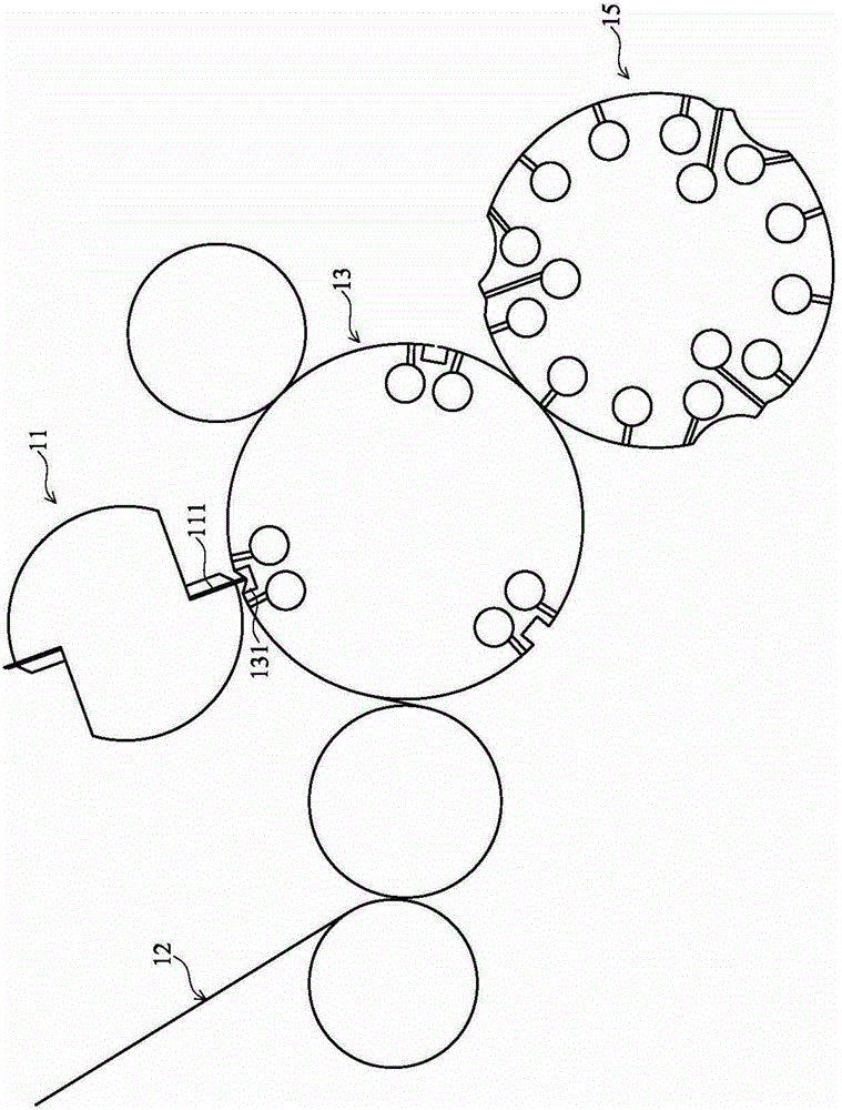 Cutting and folding devices for fiber or plastic products