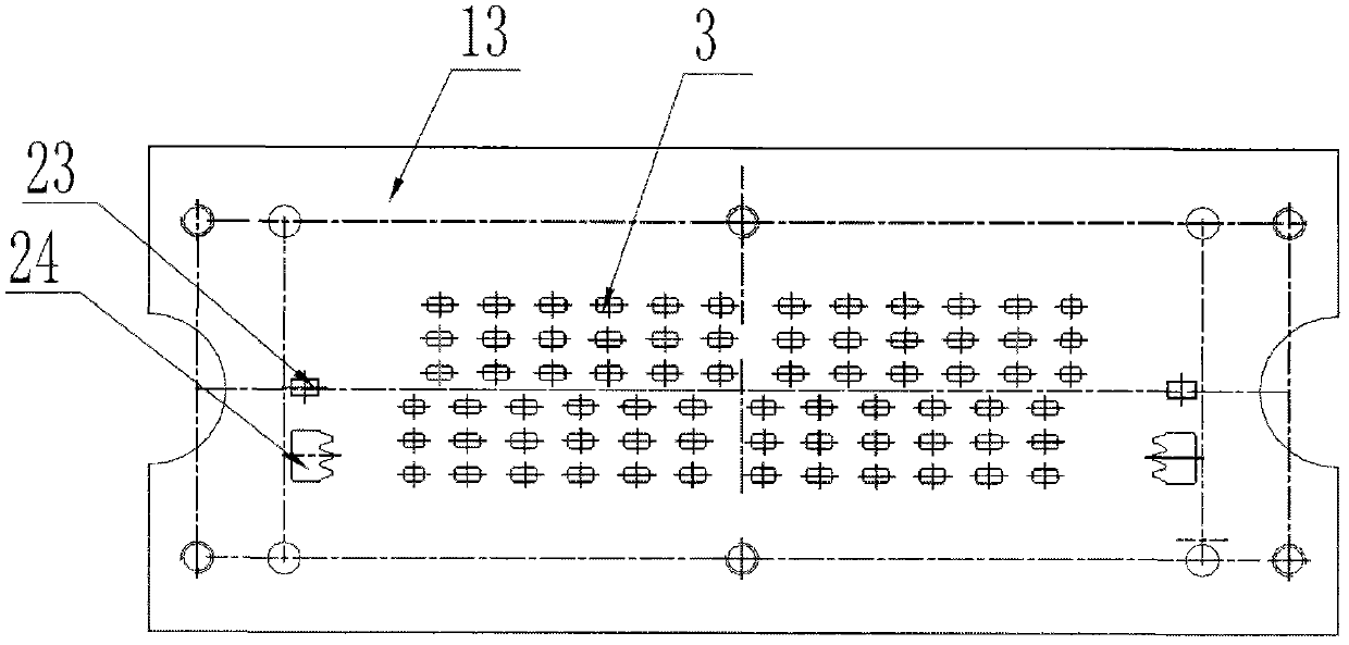 Stamping equipment for grid plates of lead-acid storage battery