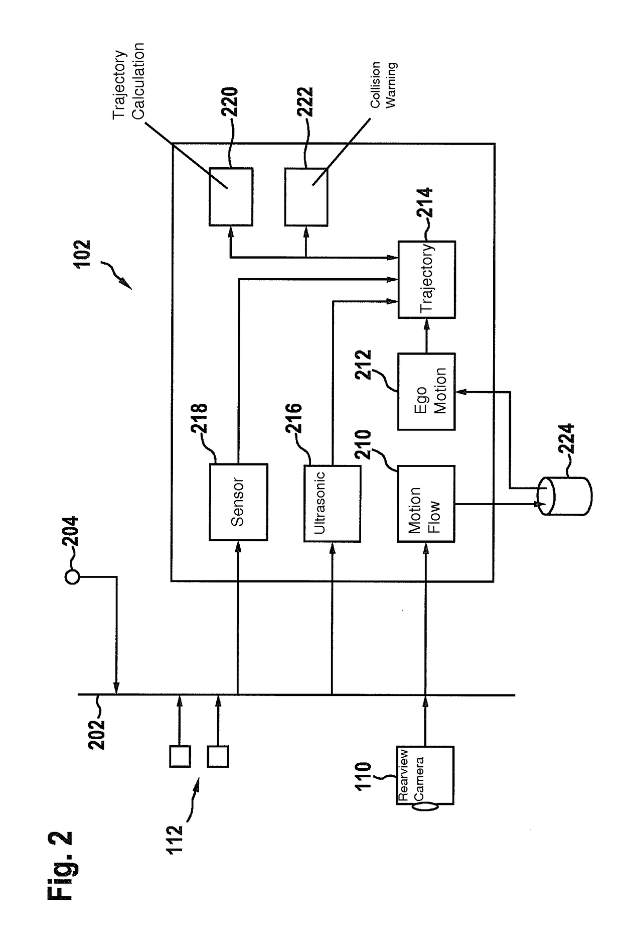 Method and system for determining an ego-motion of a vehicle