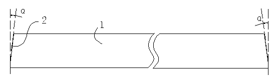 Production method for seamless nickel sheet with microprism array