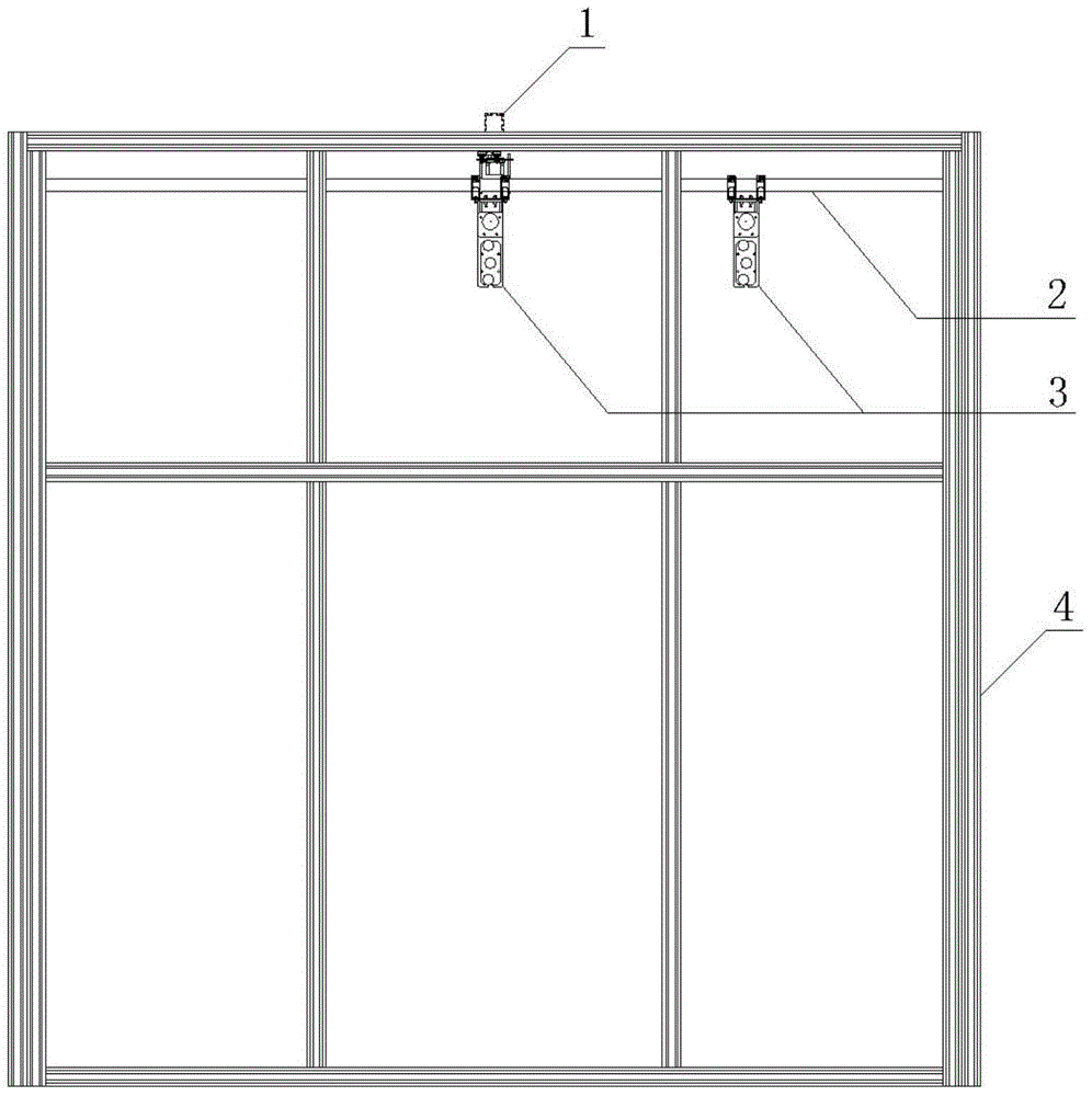 A suspended gravity-free simulated test bed and its application method