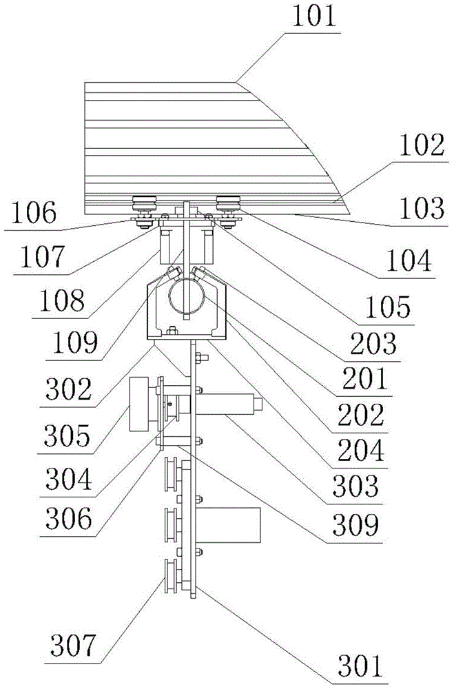 A suspended gravity-free simulated test bed and its application method