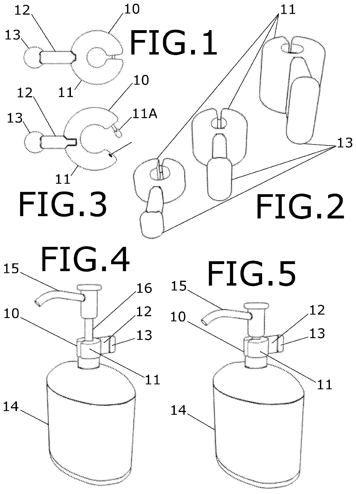 Vertical travel governor for a pump bottle