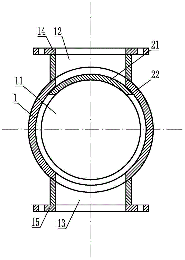 Sliding plate valve for dry-mixed mortar storage tank