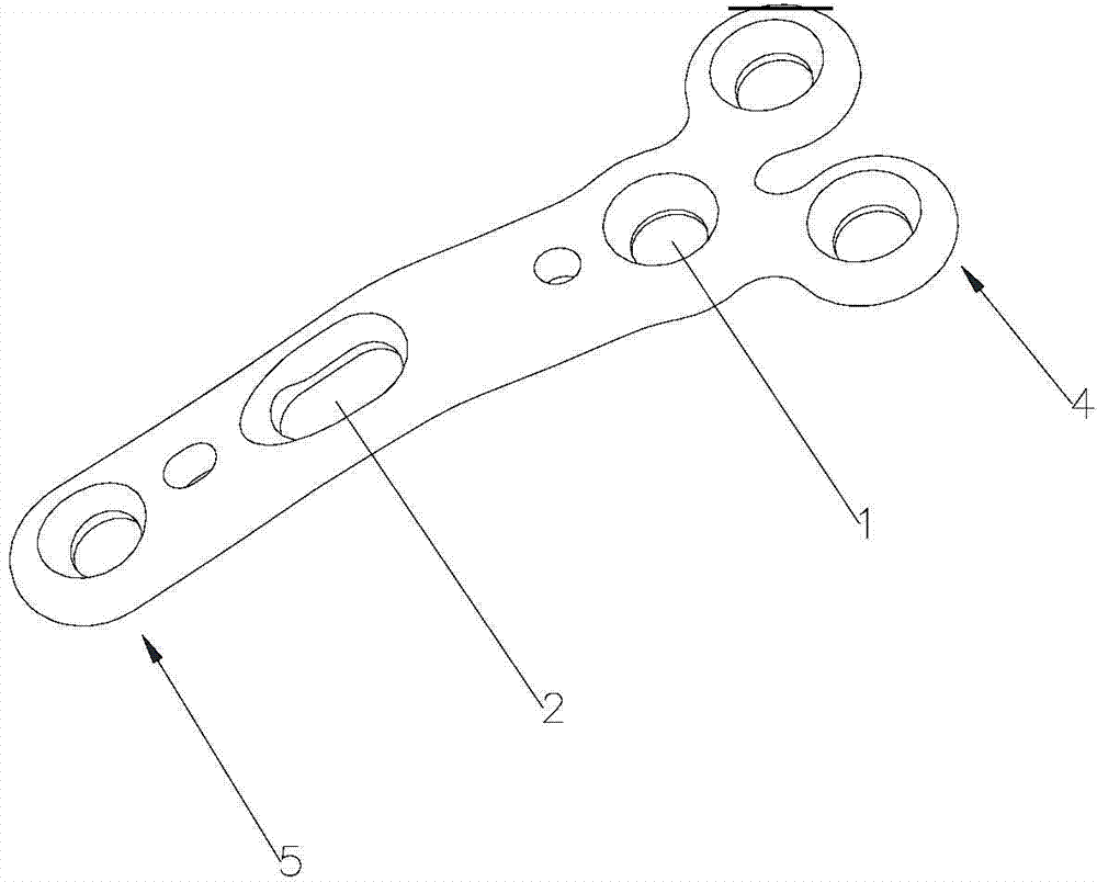 First tread wedge joint plate