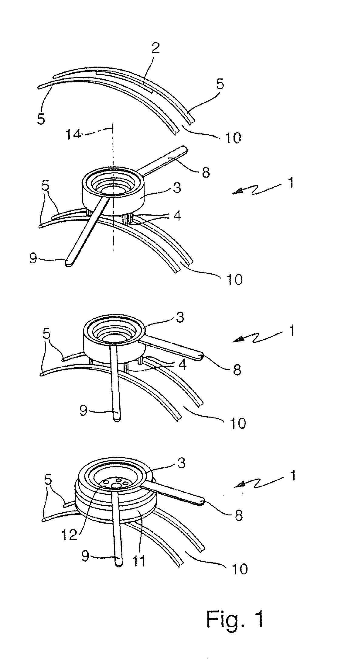 Device For Creating An Intercostal Transcutaneous Access To An, In Particular Endoscopic, Operating Field