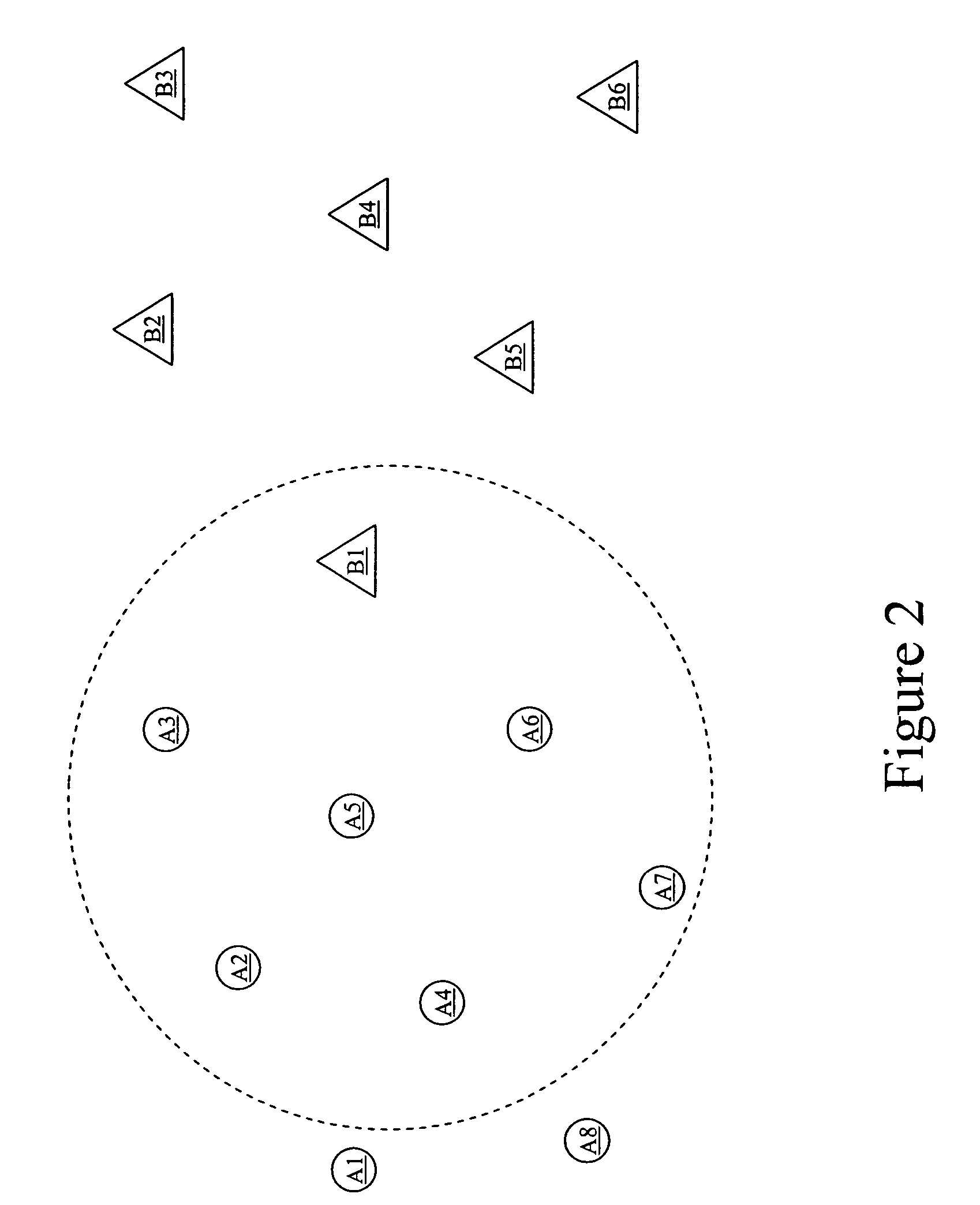 Method and system employing wideband signals for RF wakeup