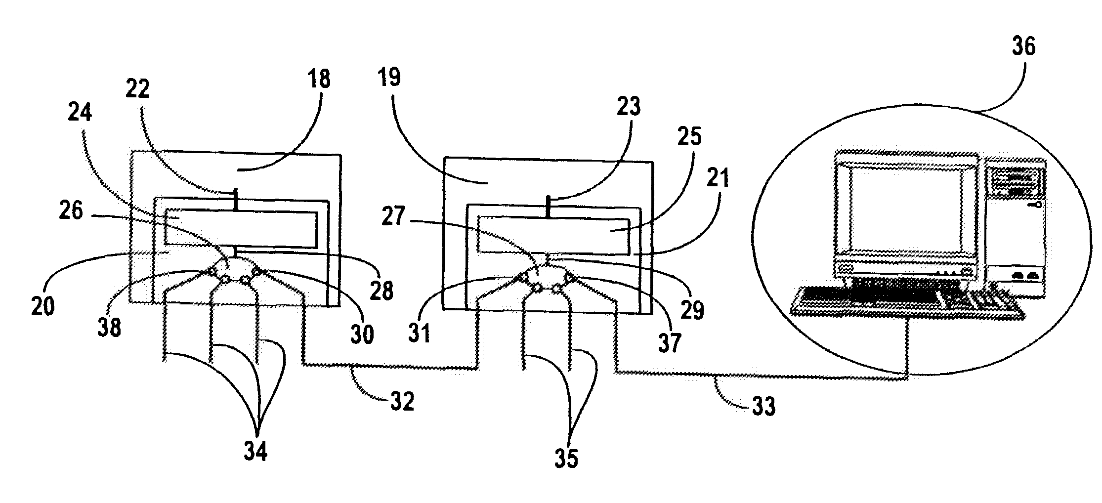 System and method for transmitting real-time-critical and non-real-time-critical data in a distributed, industrial automation system