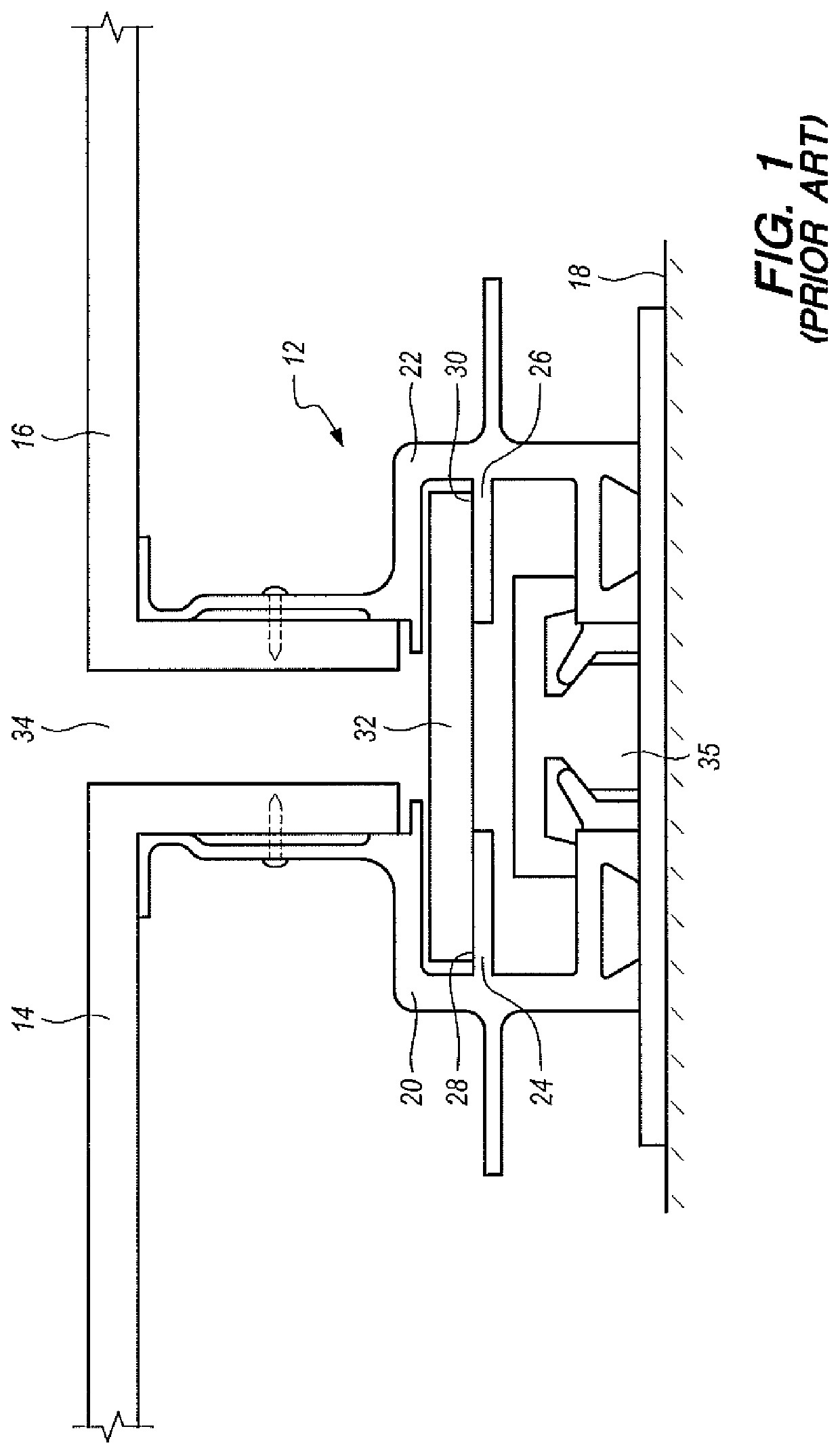 Reveal device for a wall panel system