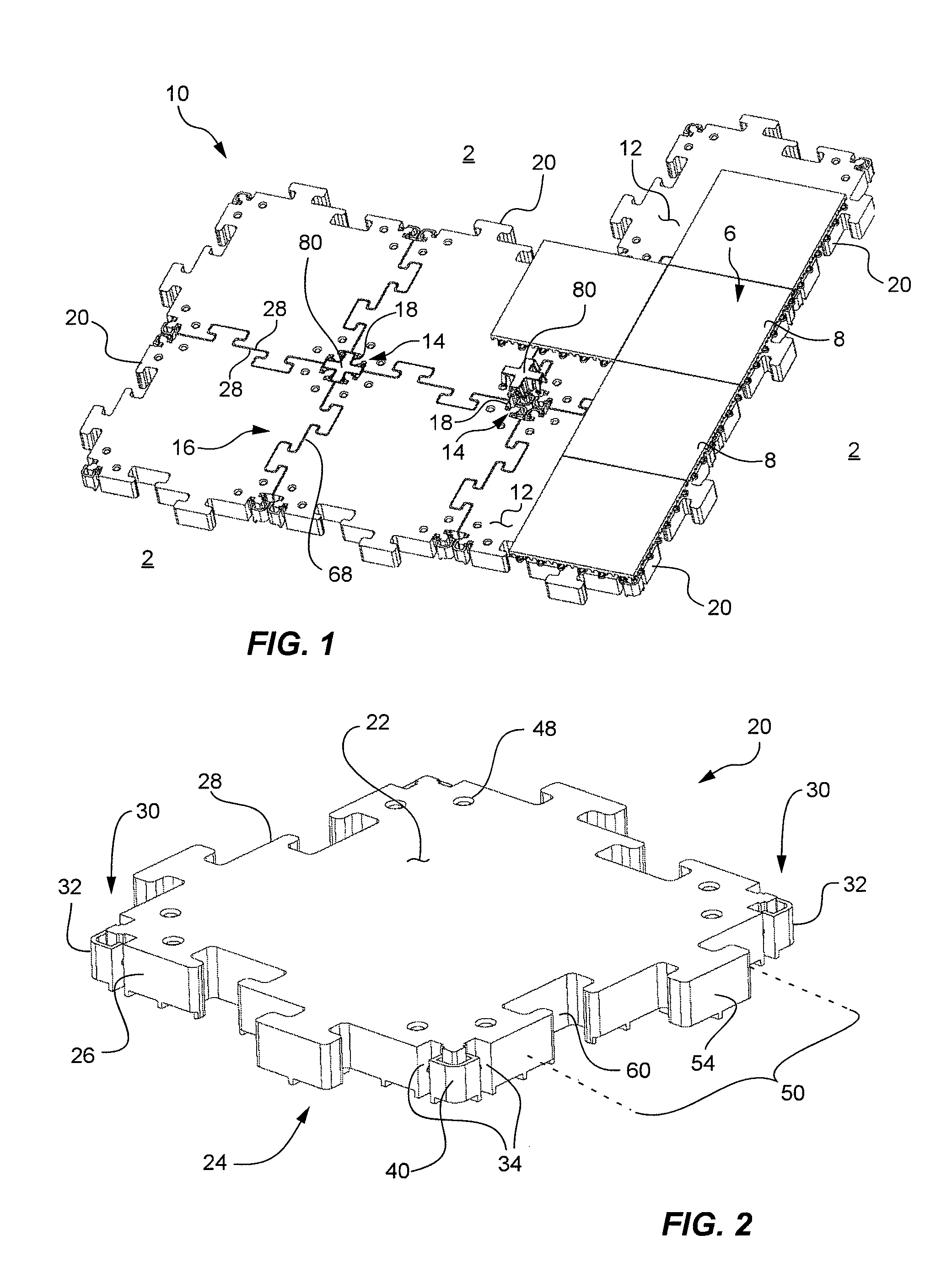 Modular flooring system