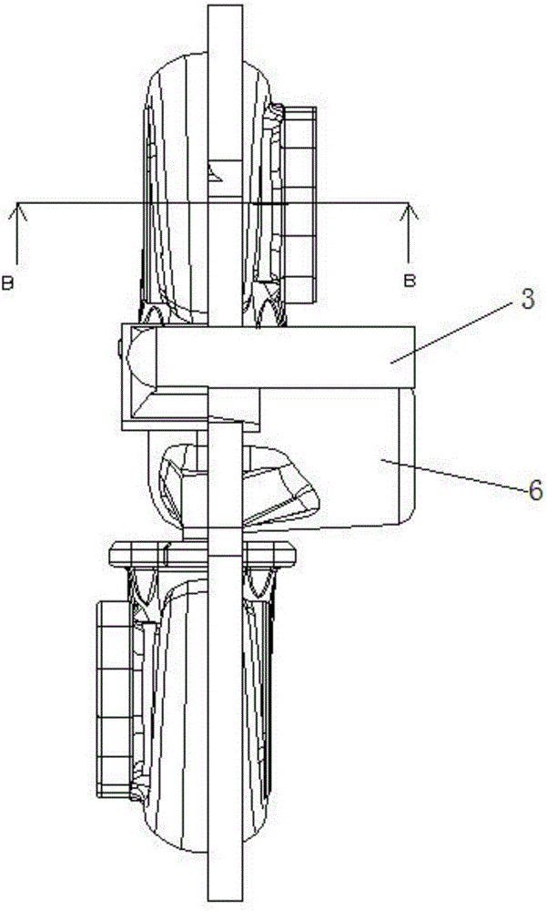 Casting method for turbine shell