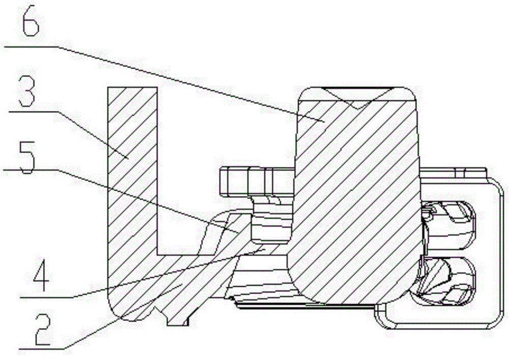 Casting method for turbine shell