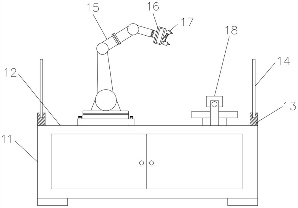 Robot coating device and method