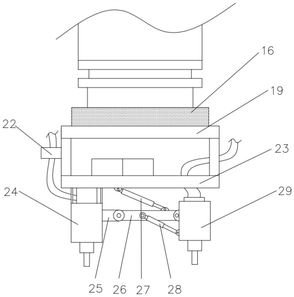 Robot coating device and method