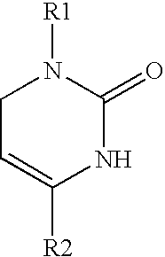 1,2,3,6-Tetrahydropyrimidine-2-one compositions, articles and therapeutic methods for upper airway breathing disorders