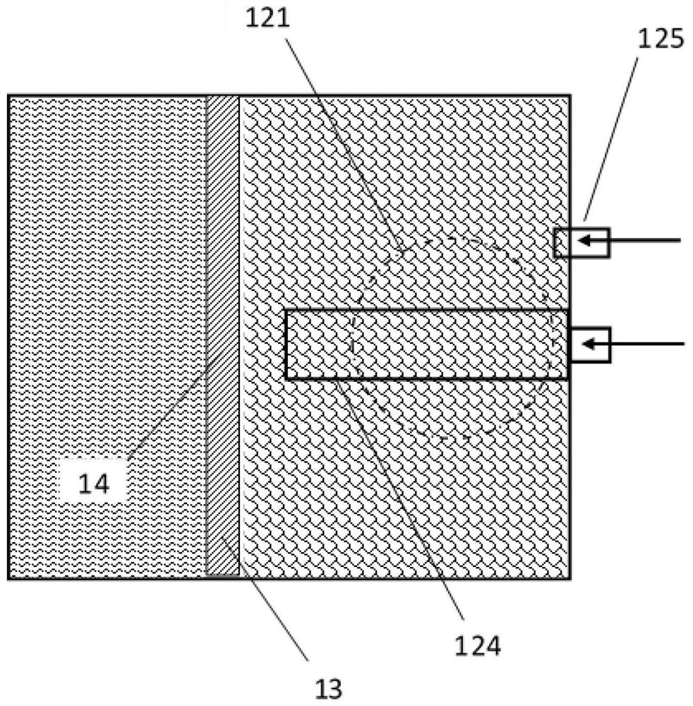 A high ammonia nitrogen sewage treatment device and process with a circulating pool