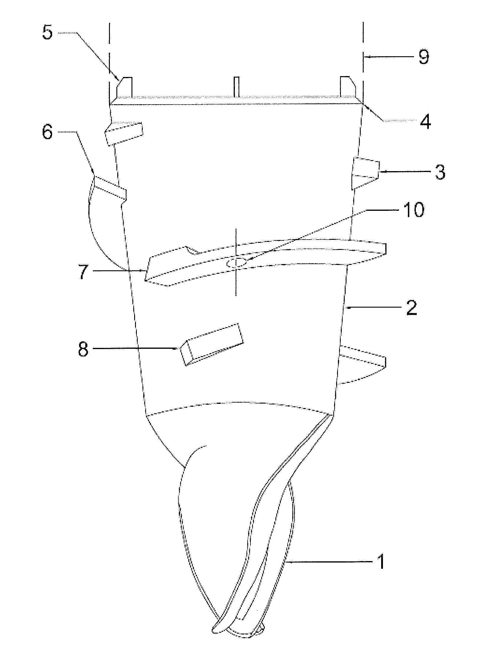 Full displacement pile tip and method for use