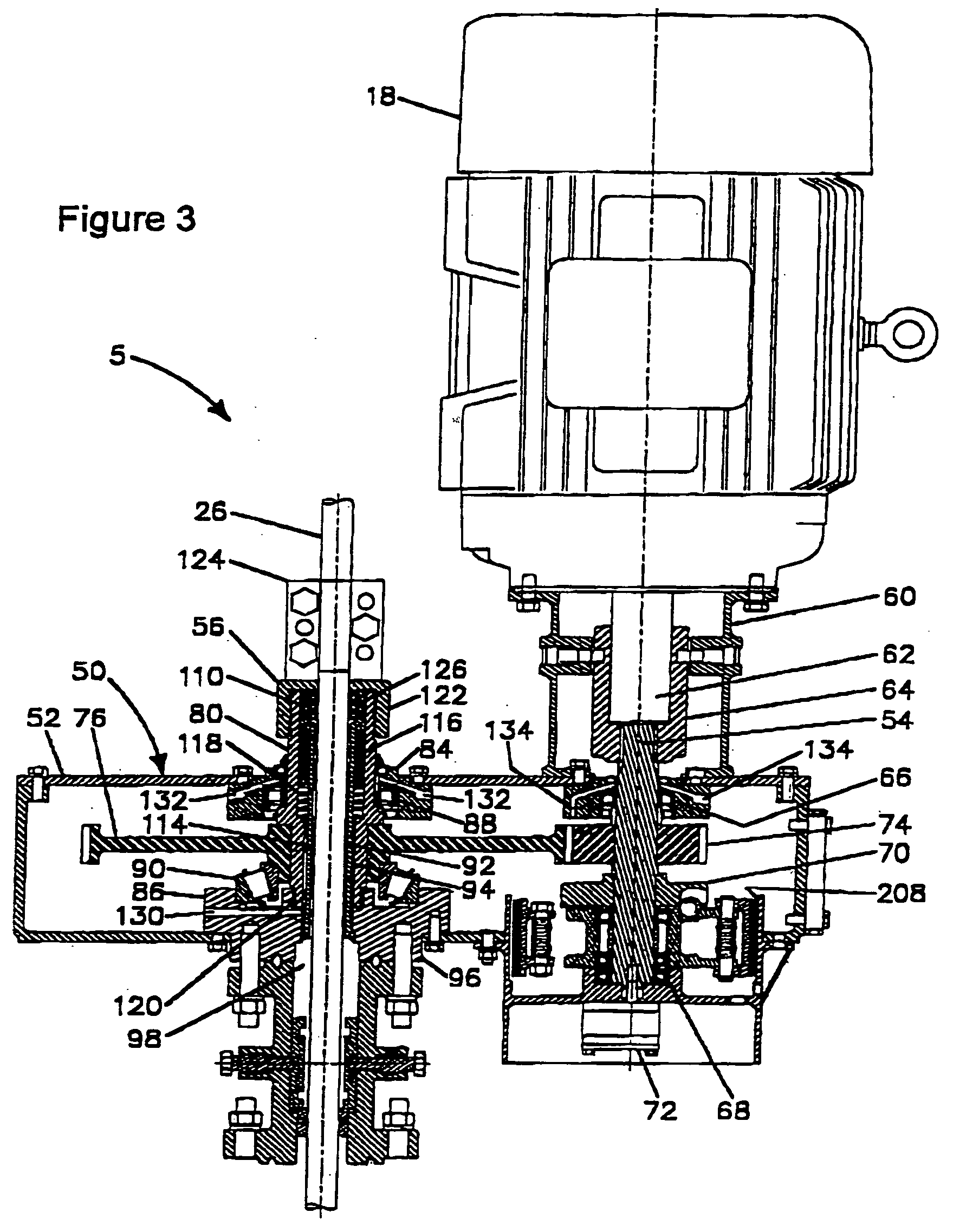 Pump drive head with stuffing box