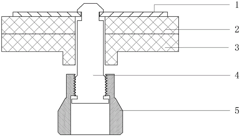 Spliced assembly and locking attaching module thereof