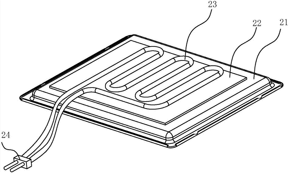 Baking tray and baking equipment adopting baking tray