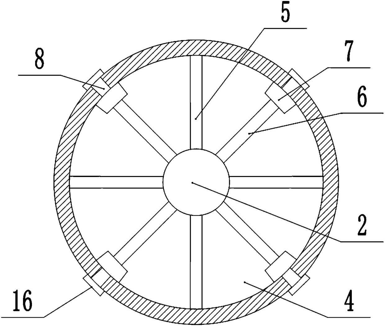 Carrot seed prickly hair removing device