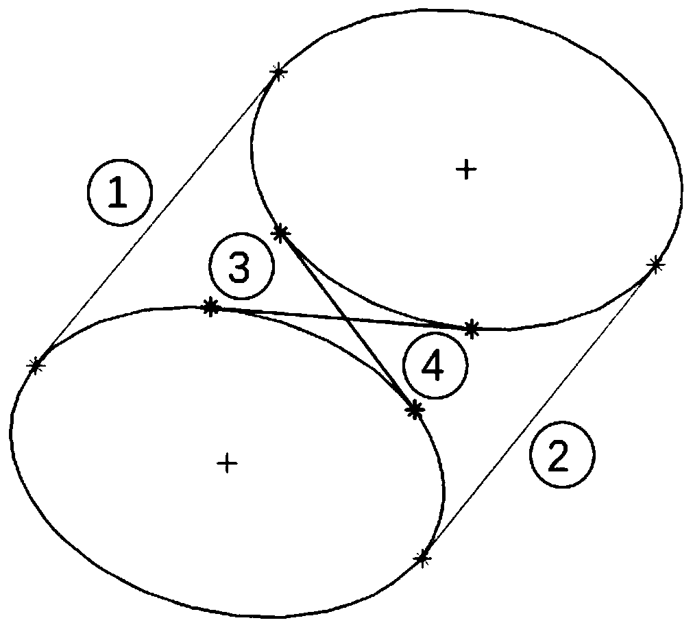 Visual detection method for poses and apertures of coplanar equal-size multi-pore workpieces