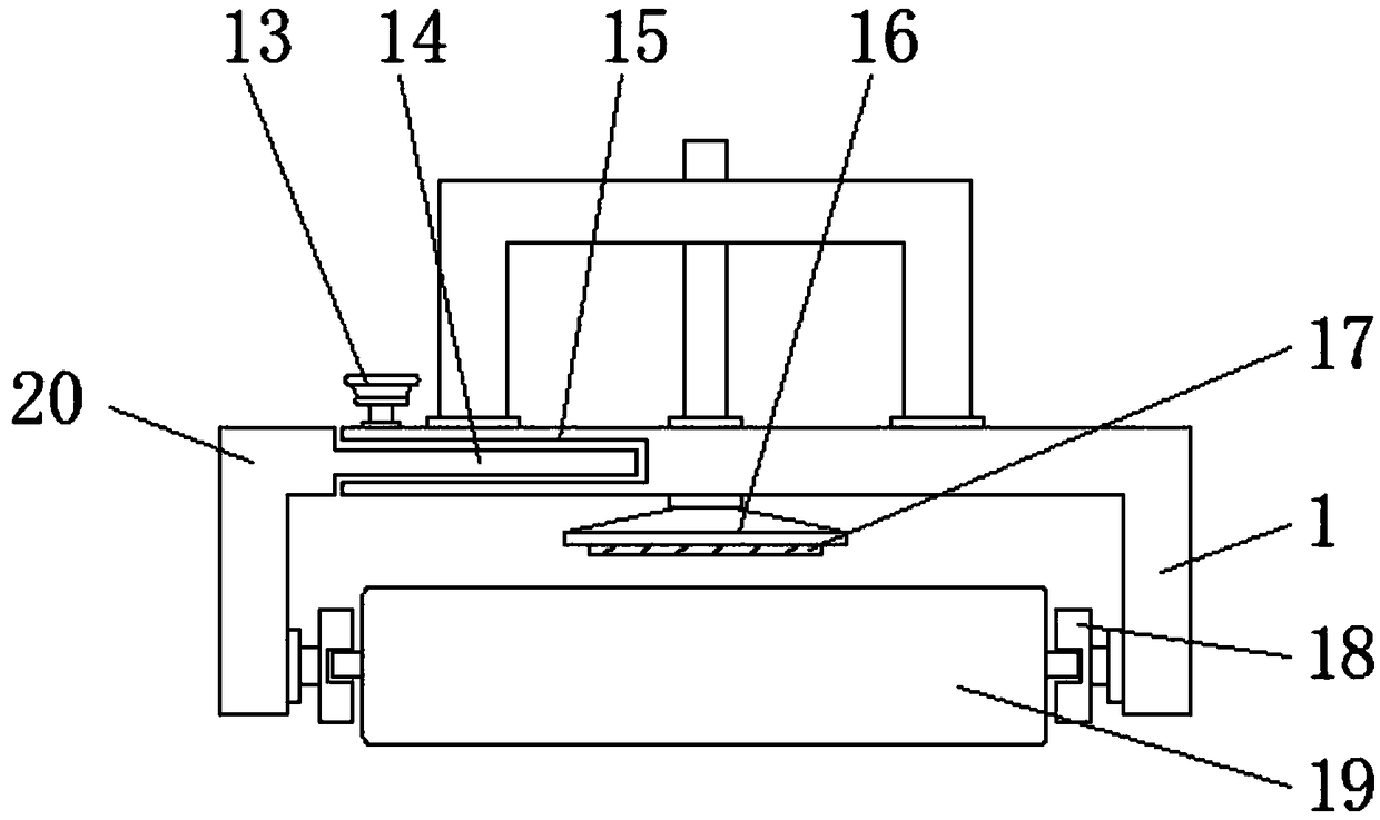 Textile cloth batting cleaning device