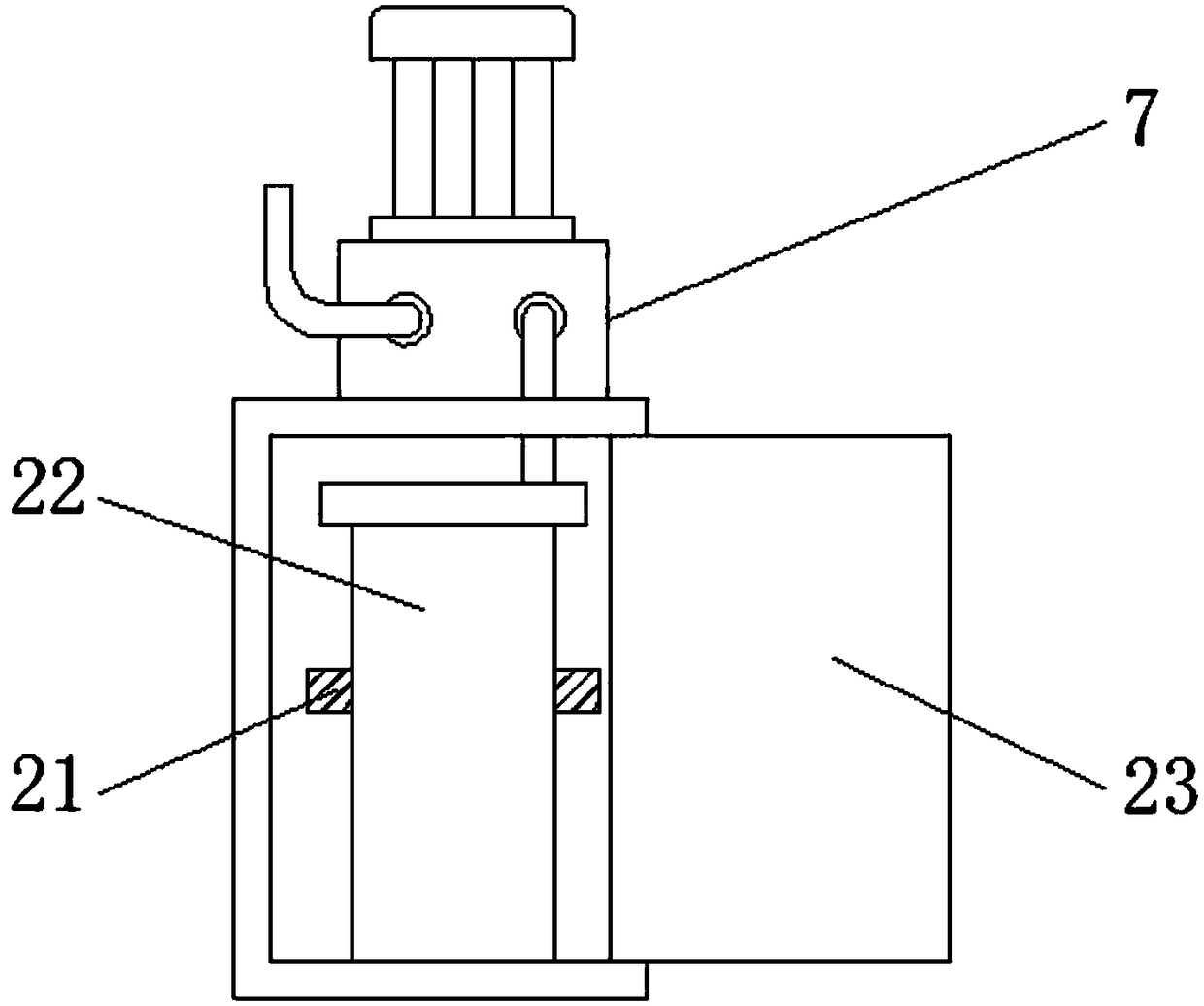 Textile cloth batting cleaning device