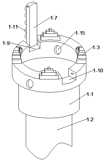 Outburst coal seam hole protecting device and screen pipe insertion method thereof