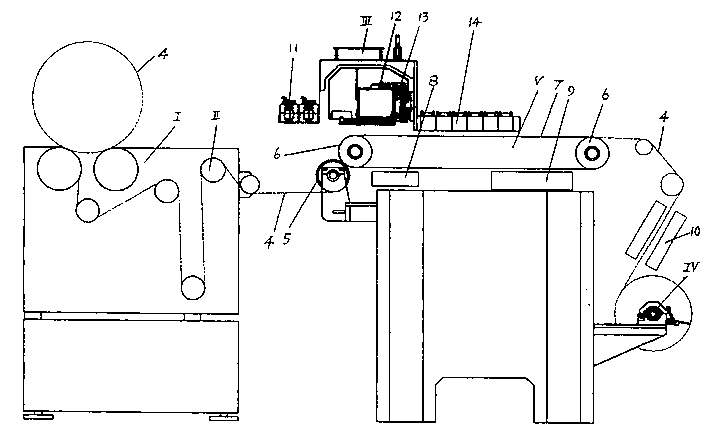 Conduction band digital code spray-jet printing machine