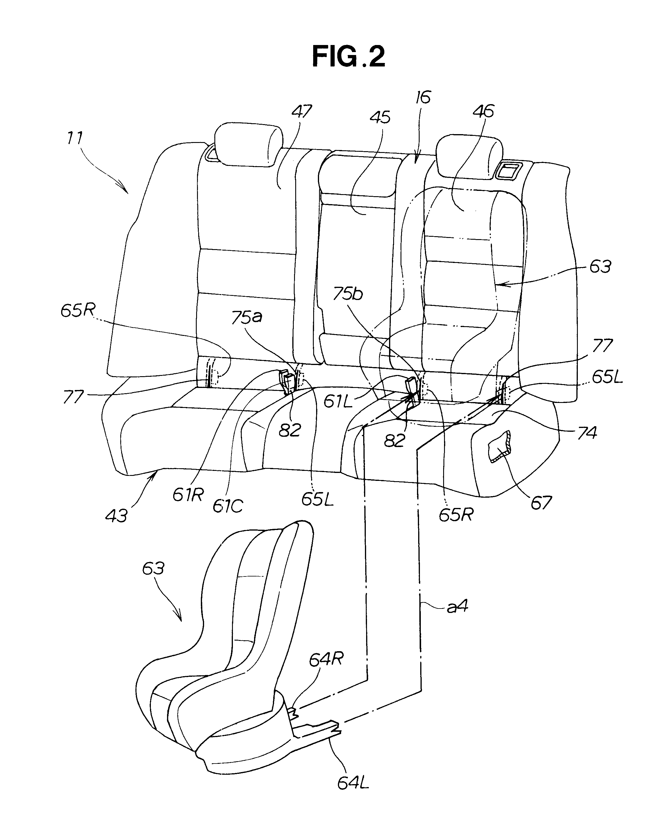 Vehicular seat assembly