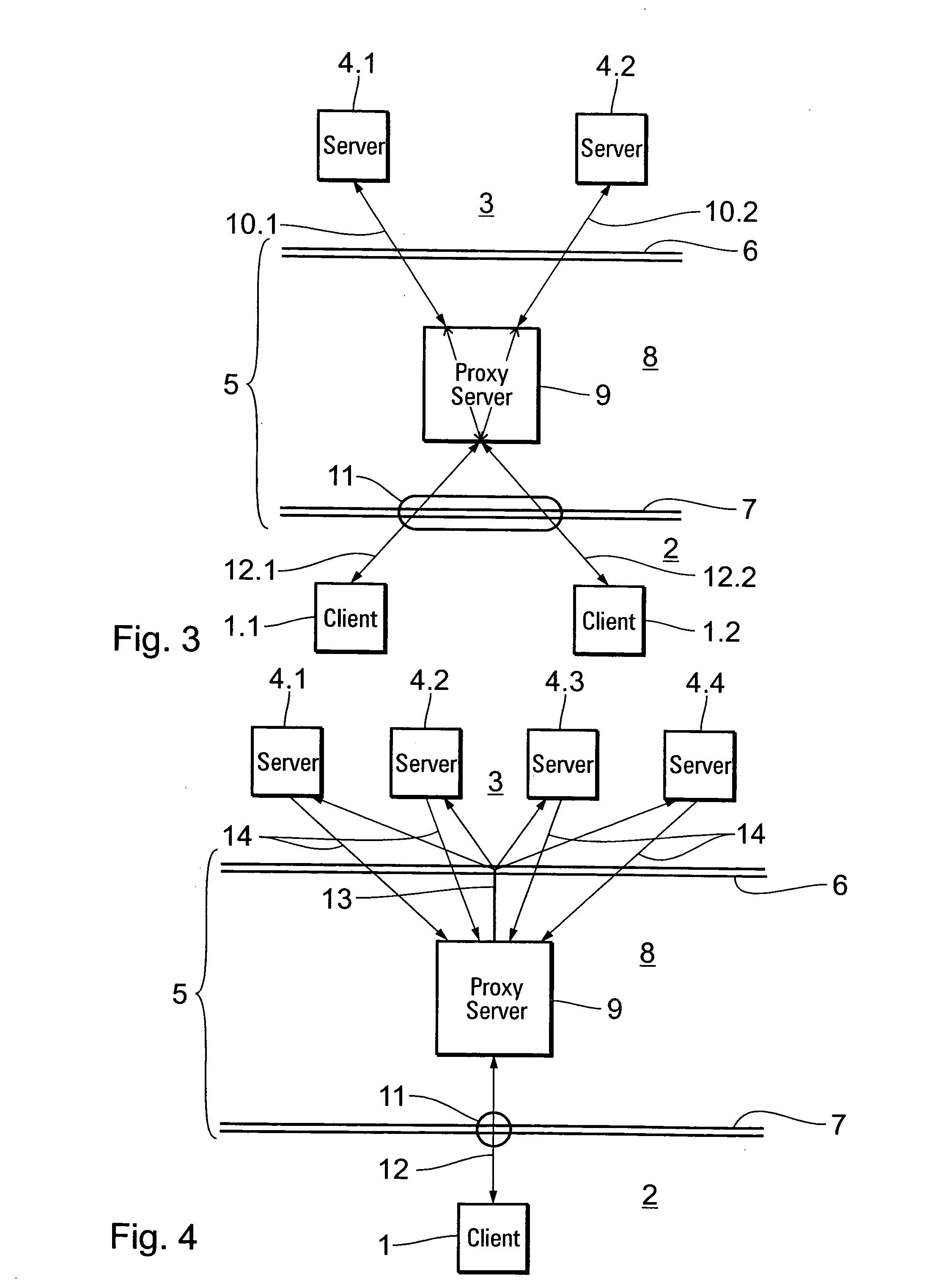 Client-server-communication system